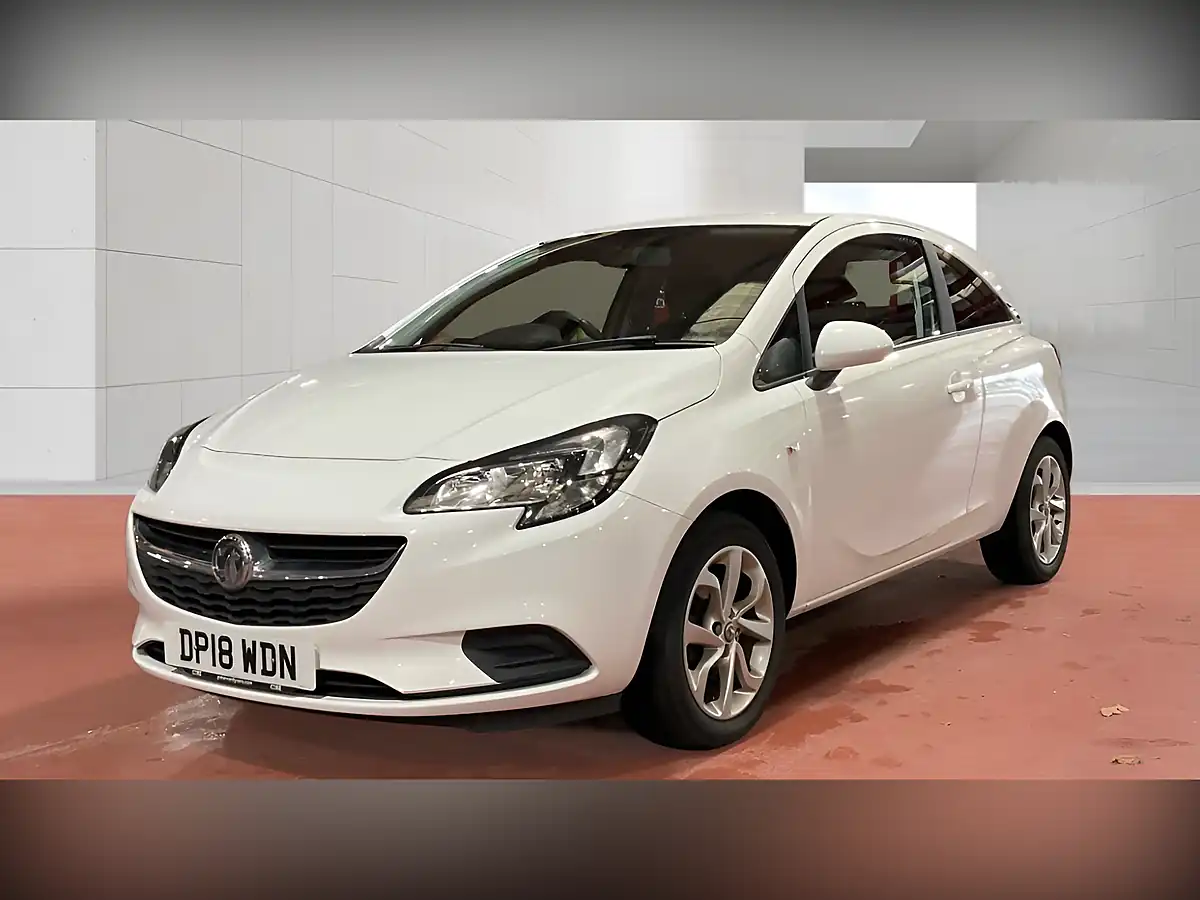 Used 2018 Vauxhall Corsa Sport White - Front View