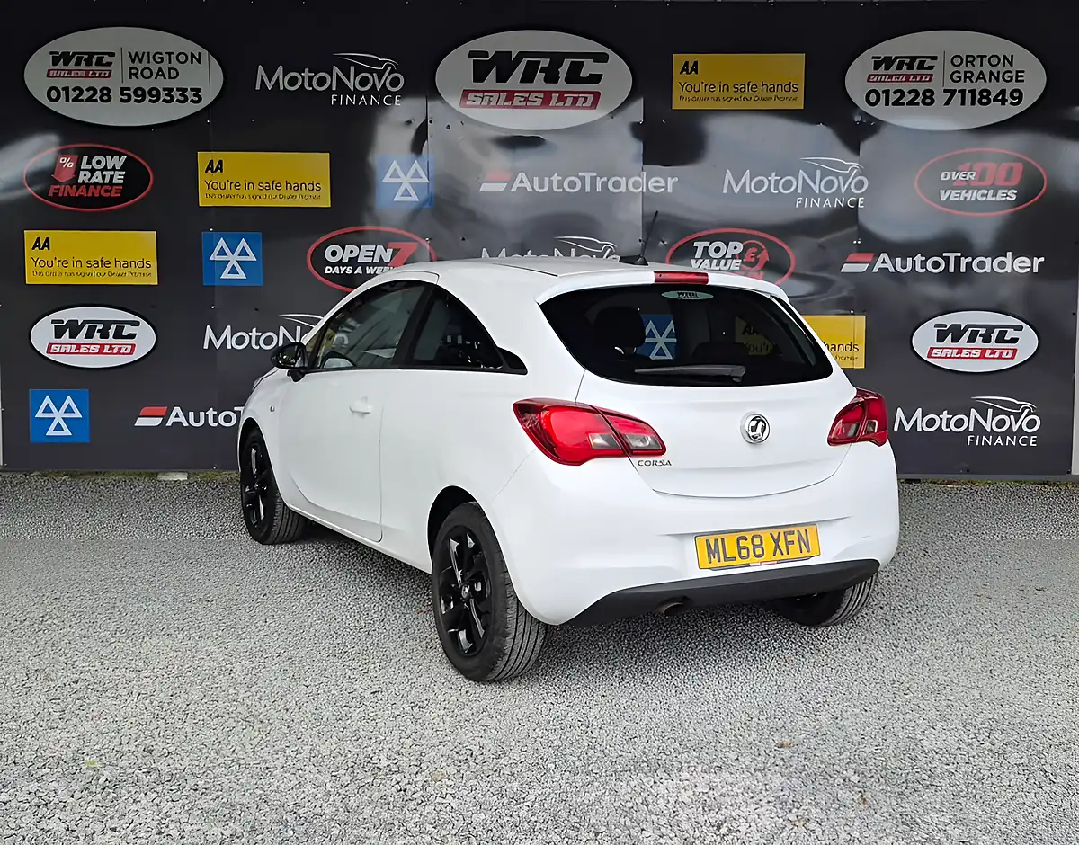 Used 2018 Vauxhall Corsa Sport White - Interior and Exterior details 3