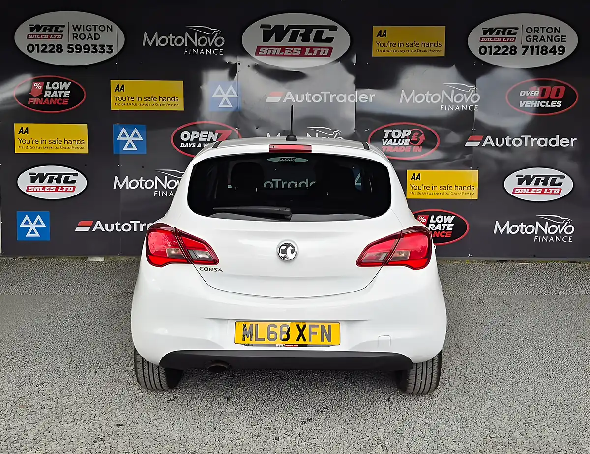 Used 2018 Vauxhall Corsa Sport White - Interior and Exterior details 7