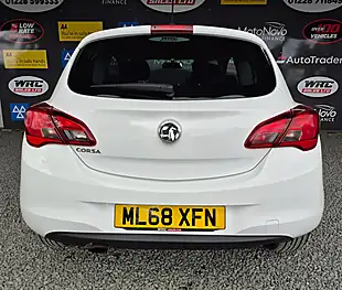 Used 2018 Vauxhall Corsa Sport White - Interior and Exterior details 8