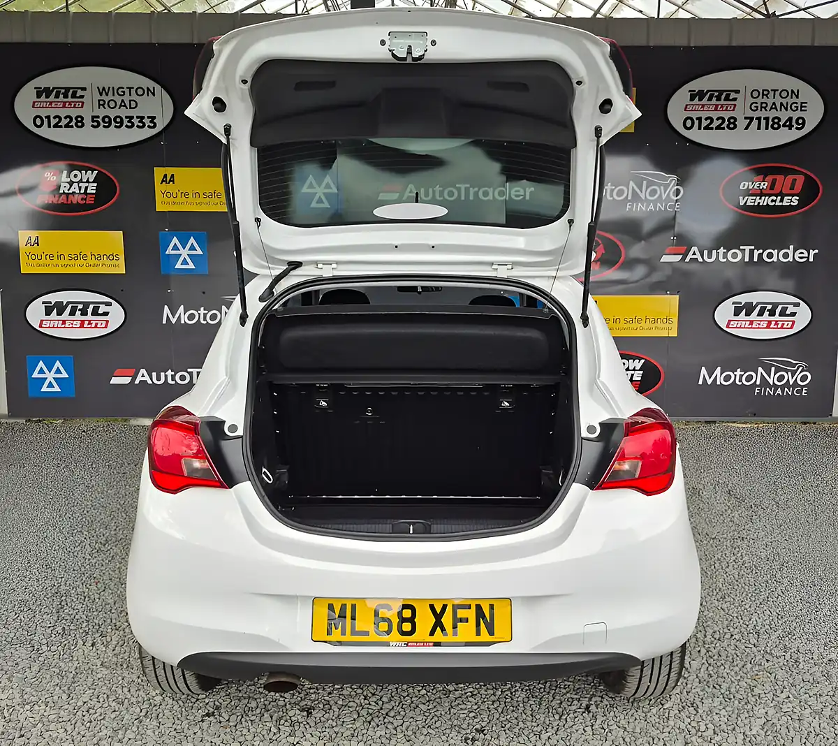 Used 2018 Vauxhall Corsa Sport White - Interior and Exterior details 9