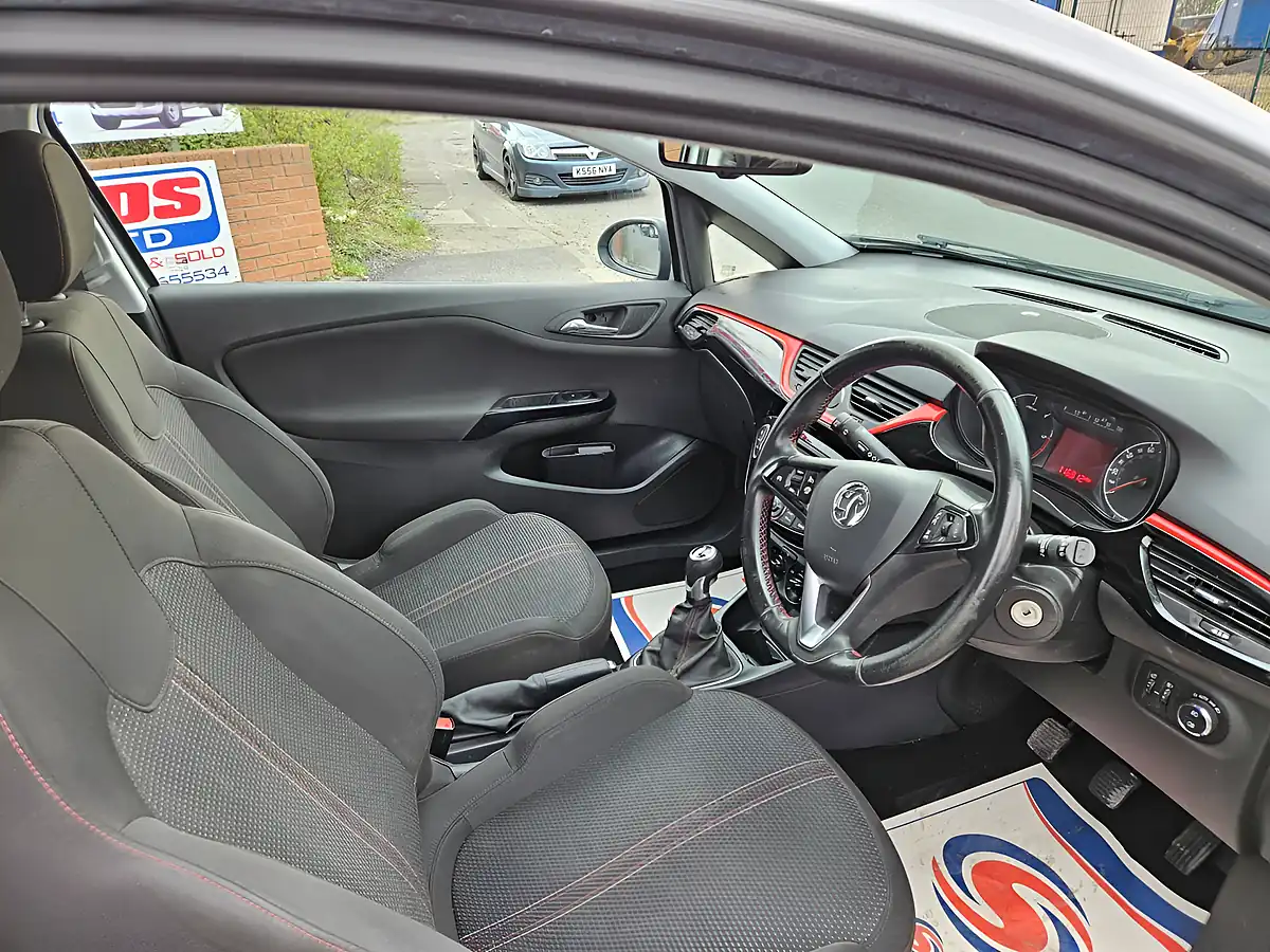 Used 2018 Vauxhall Corsa Sportive Silver - Interior and Exterior details 11