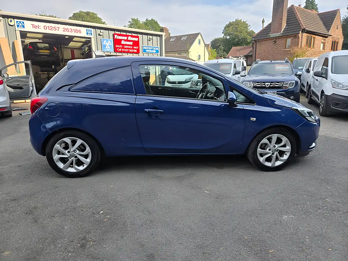 Used 2018 Vauxhall Corsa Sportive Van Blue - Interior and Exterior details 10