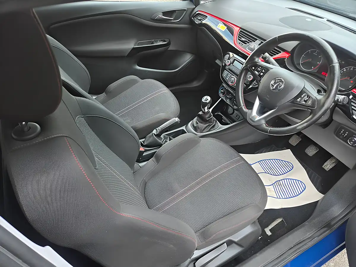 Used 2018 Vauxhall Corsa Sportive Van Blue - Interior and Exterior details 11