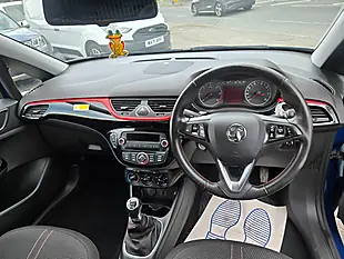 Used 2018 Vauxhall Corsa Sportive Van Blue - Interior and Exterior details 13