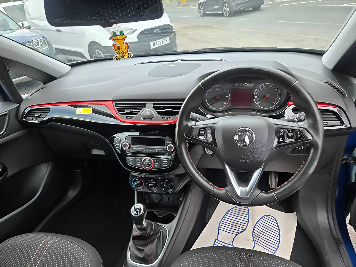 Used 2018 Vauxhall Corsa Sportive Van Blue - Interior and Exterior details 13