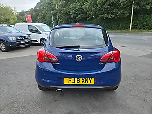 Used 2018 Vauxhall Corsa Sportive Van Blue - Interior and Exterior details 7
