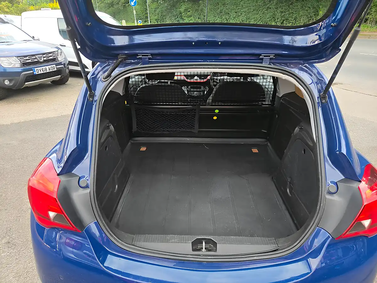 Used 2018 Vauxhall Corsa Sportive Van Blue - Interior and Exterior details 8