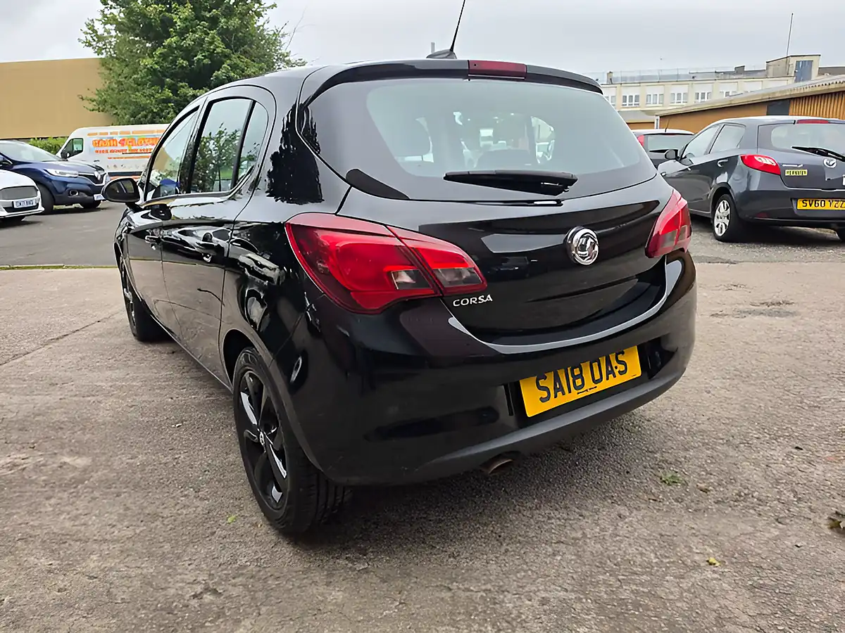 Used 2018 Vauxhall Corsa Sri Black - Interior and Exterior details 14
