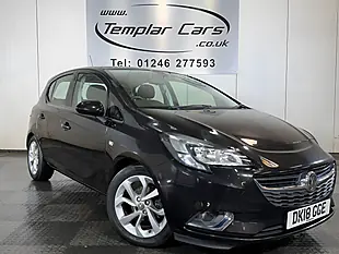 Used 2018 Vauxhall Corsa Sri Black - Interior and Exterior details 2