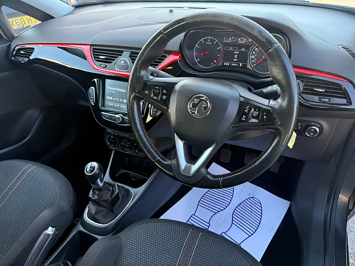Used 2018 Vauxhall Corsa Sri Grey - Interior and Exterior details 14