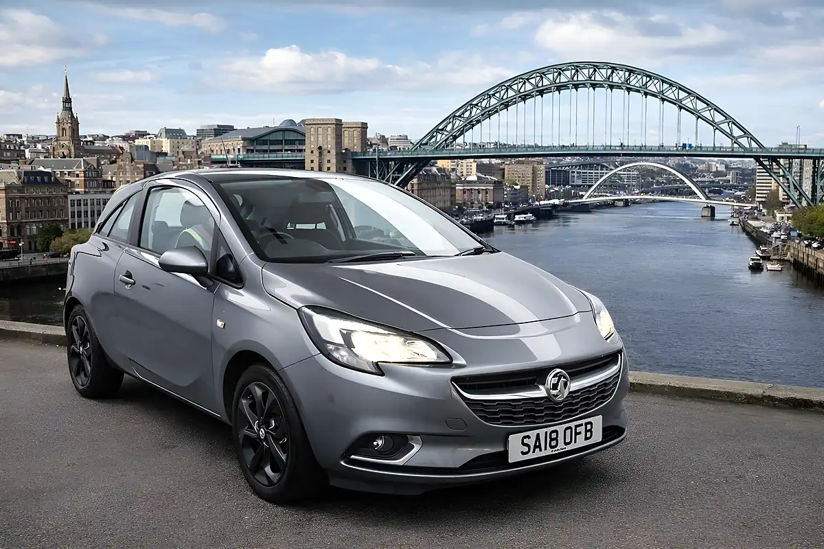 Used 2018 Vauxhall Corsa Sri Grey - Front View