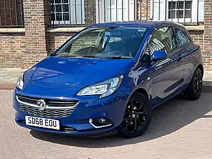 Used 2018 Vauxhall Corsa Sri Nav Blue - Interior and Exterior details 3