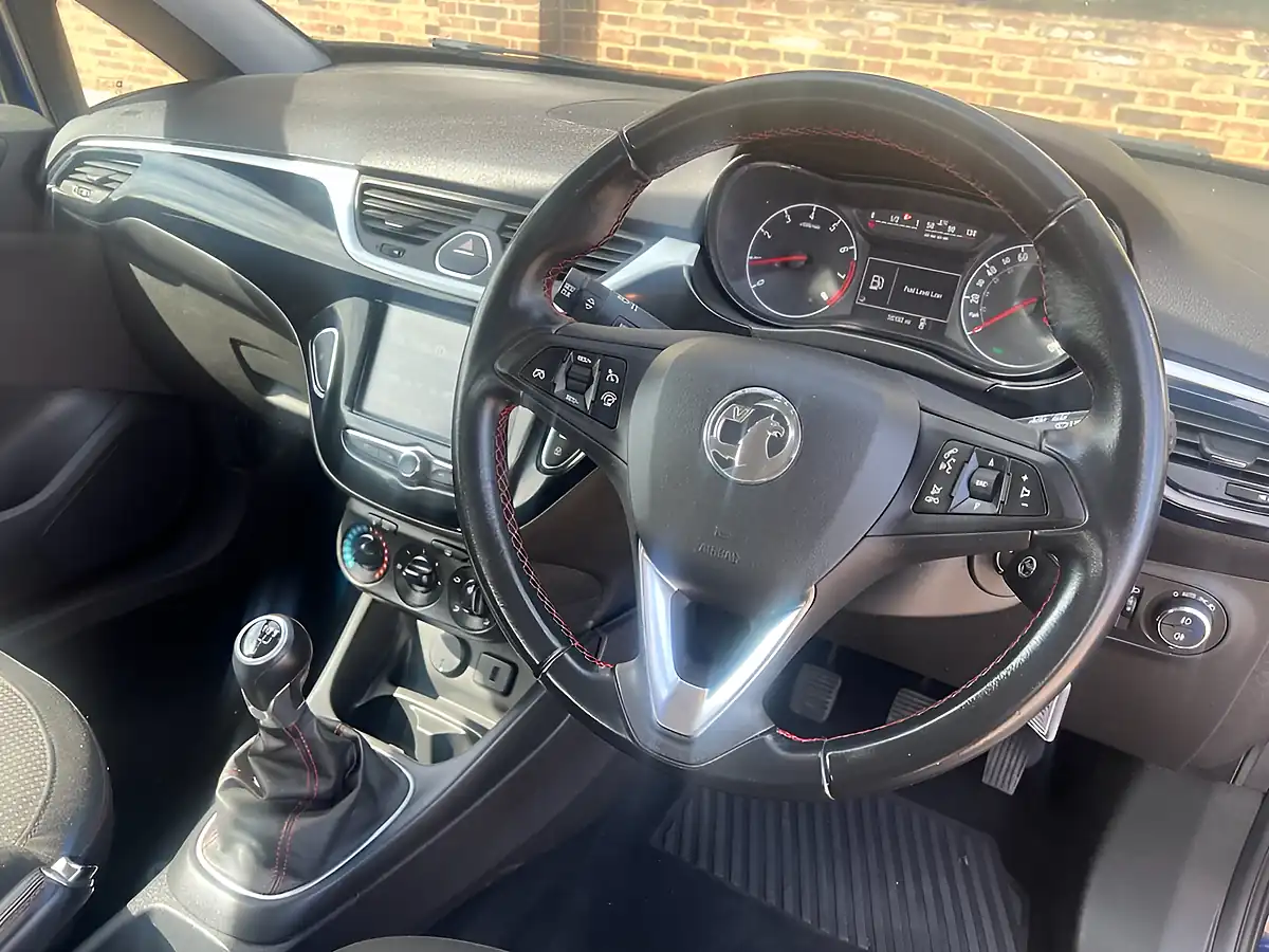 Used 2018 Vauxhall Corsa Sri Nav Blue - Interior and Exterior details 7