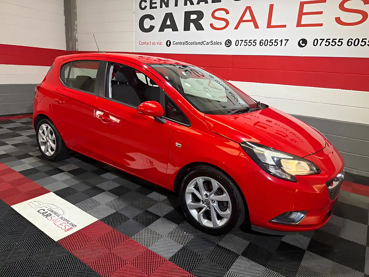 Used 2018 Vauxhall Corsa Sri Nav Red - Front View