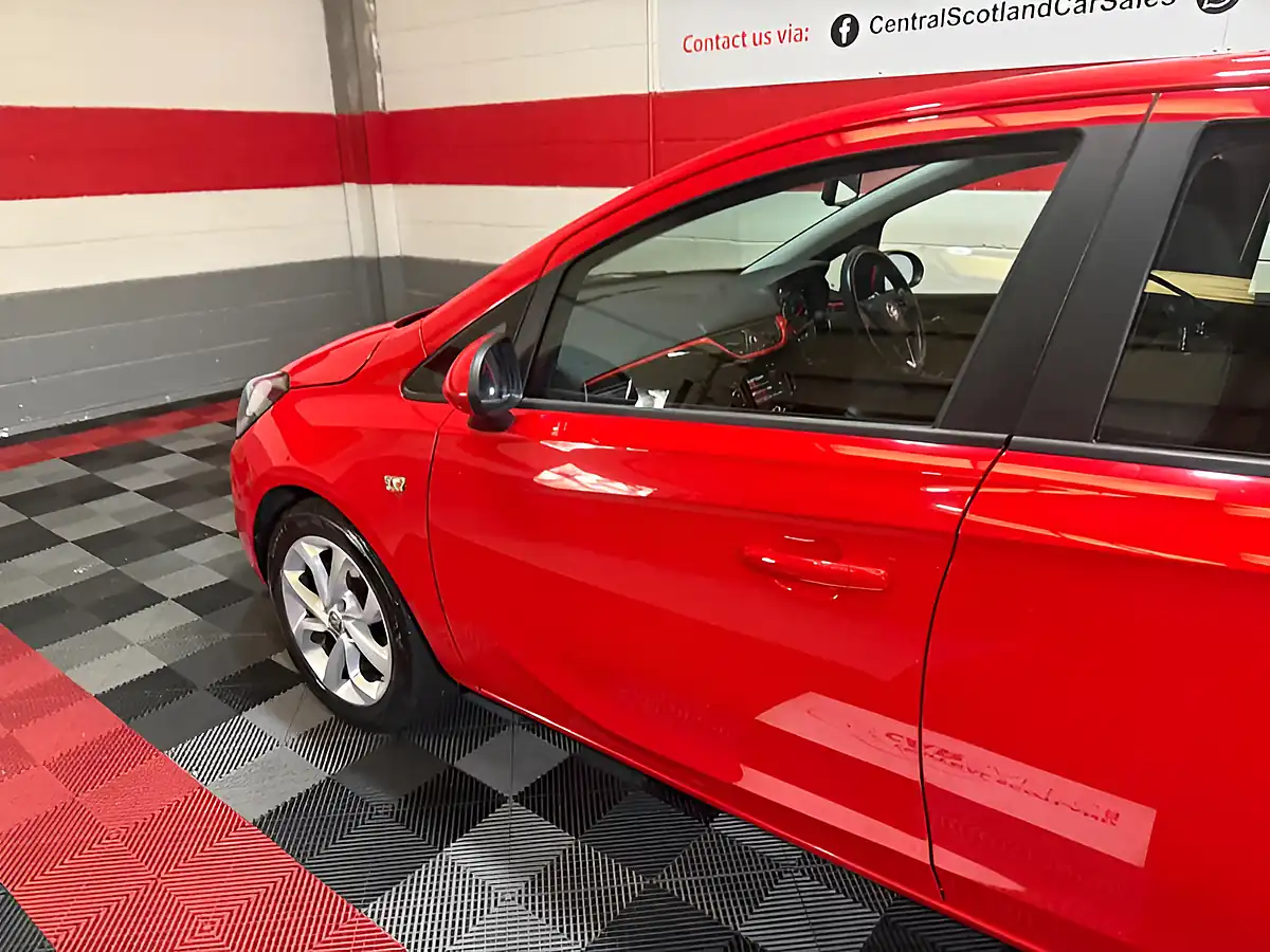 Used 2018 Vauxhall Corsa Sri Nav Red - Interior and Exterior details 9