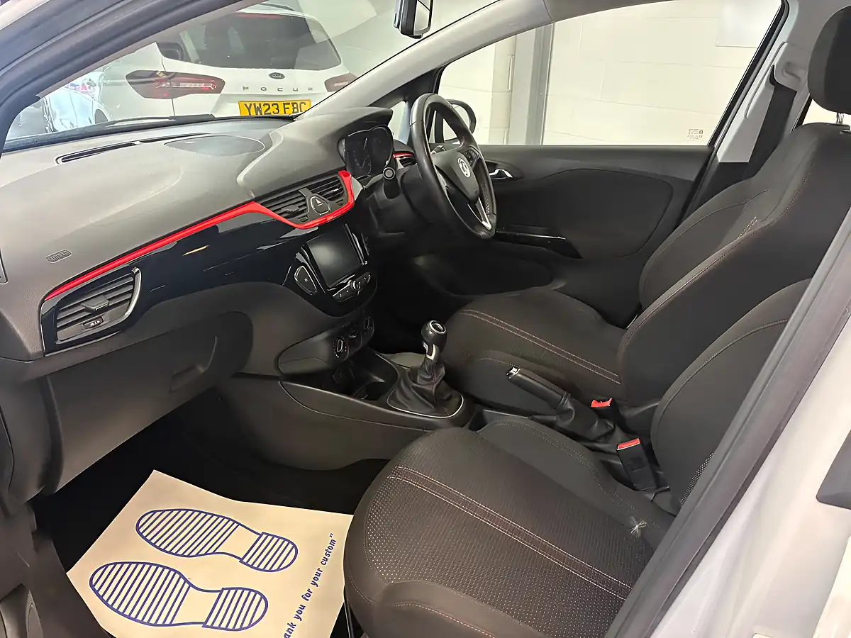Used 2018 Vauxhall Corsa Sri Nav White - Interior and Exterior details 11