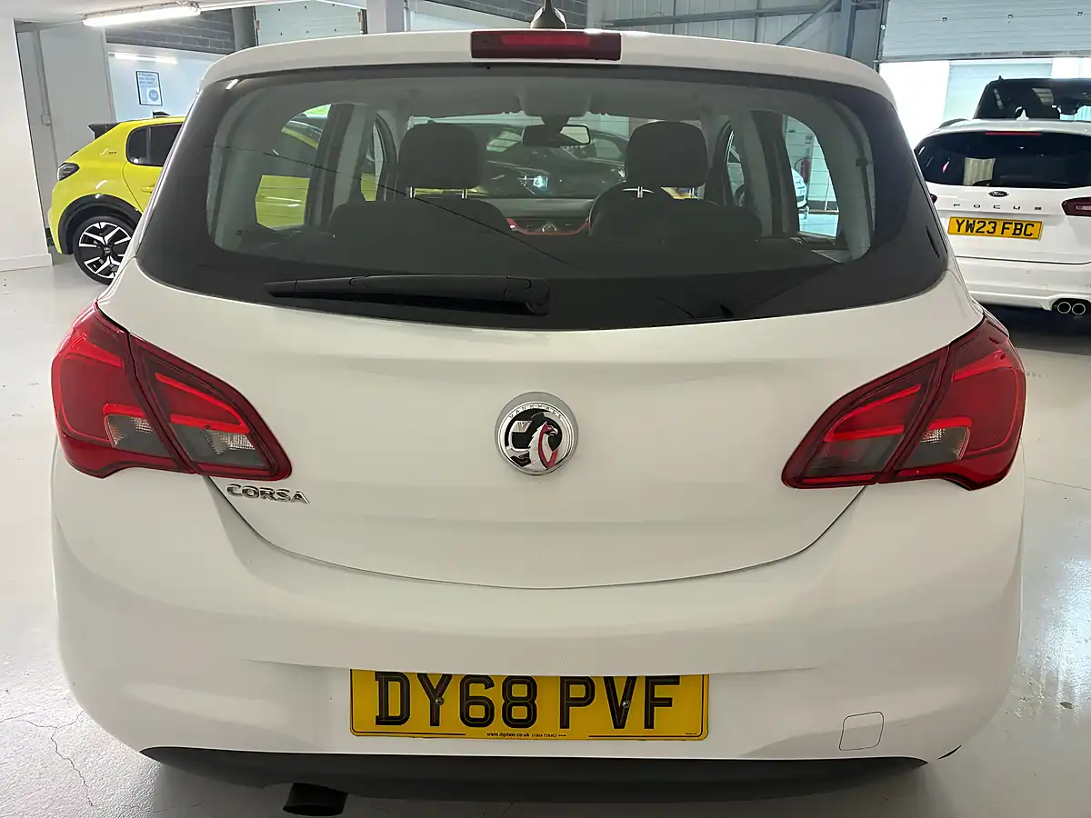 Used 2018 Vauxhall Corsa Sri Nav White - Interior and Exterior details 4