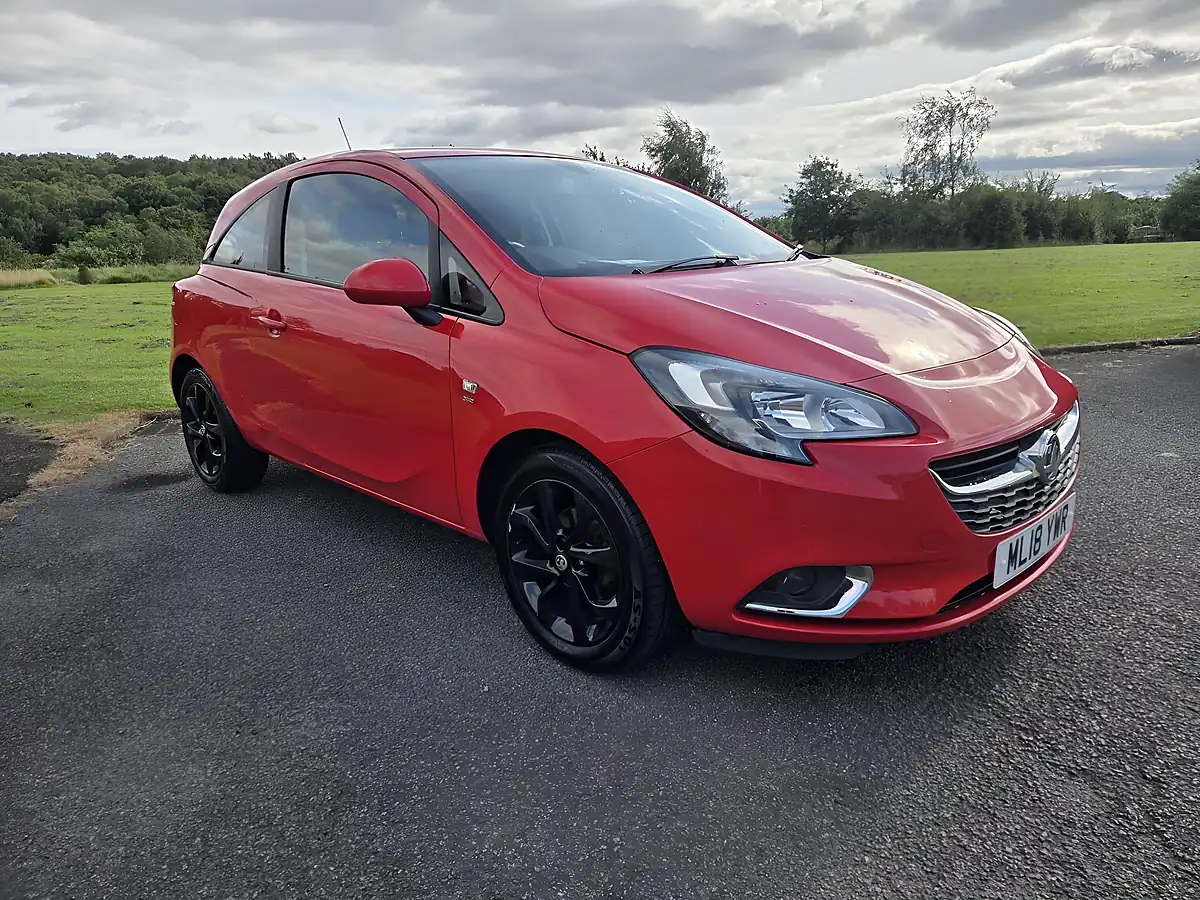 Used 2018 Vauxhall Corsa Sri Red - Front View