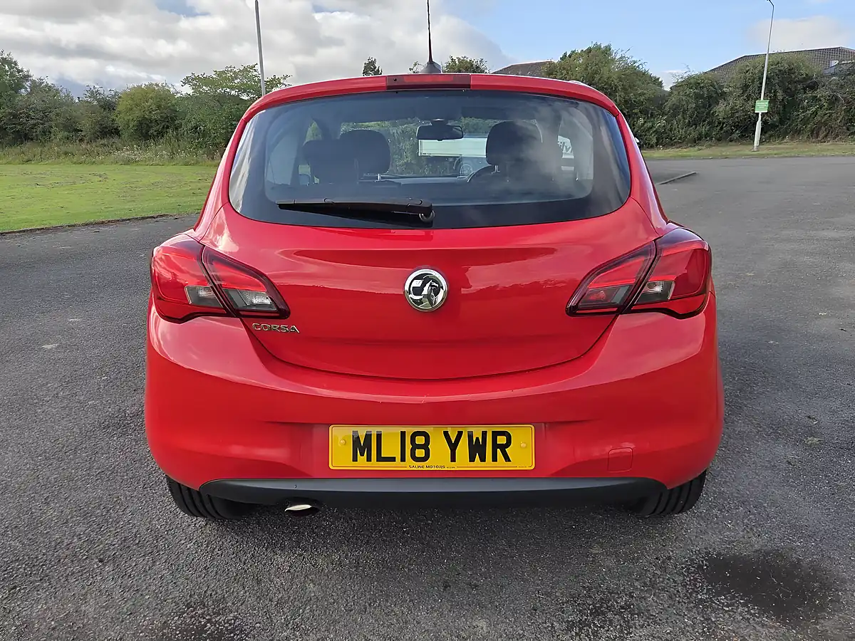 Used 2018 Vauxhall Corsa Sri Red - Interior and Exterior details 8