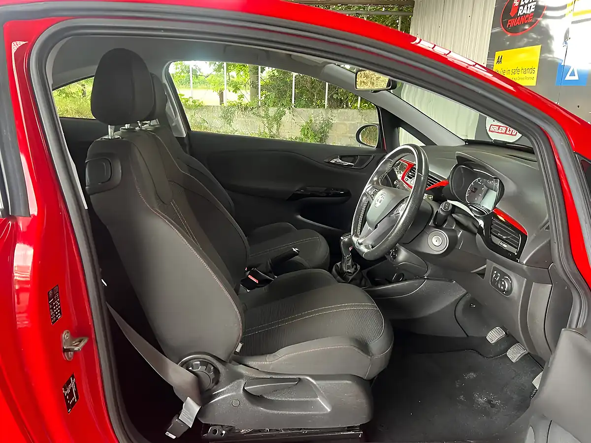 Used 2018 Vauxhall Corsa Sri Vx Line Nav Black Red - Interior and Exterior details 10