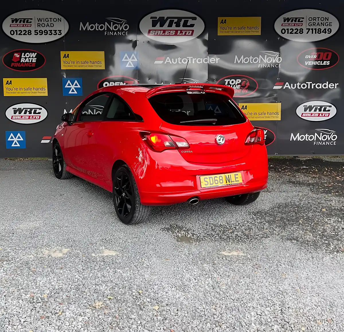 Used 2018 Vauxhall Corsa Sri Vx Line Nav Black Red - Interior and Exterior details 3