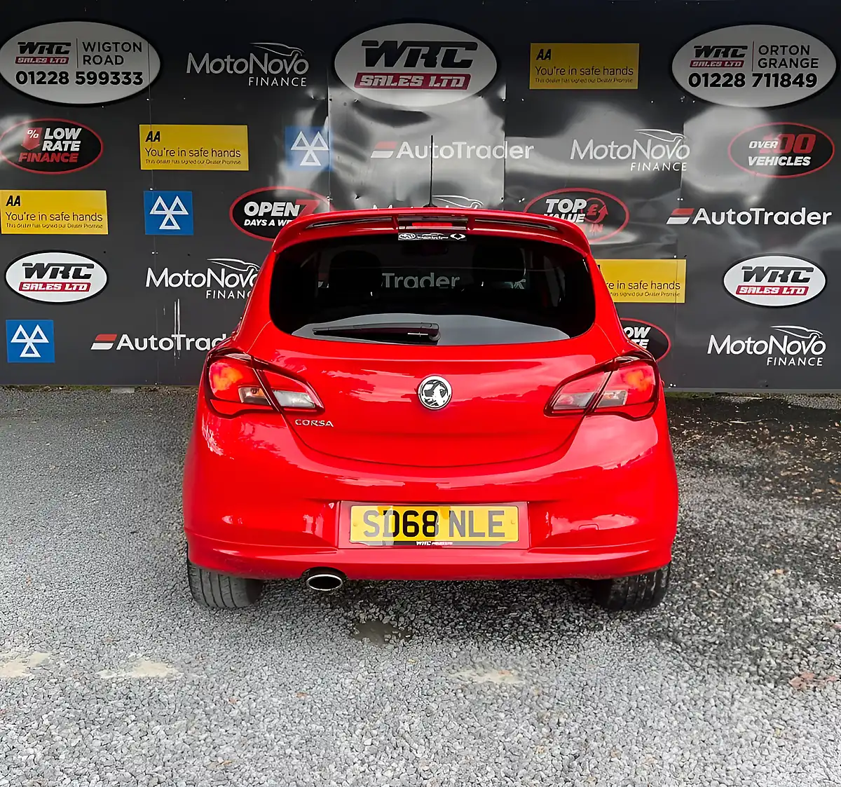 Used 2018 Vauxhall Corsa Sri Vx Line Nav Black Red - Interior and Exterior details 7