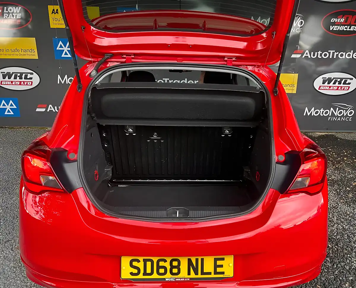 Used 2018 Vauxhall Corsa Sri Vx Line Nav Black Red - Interior and Exterior details 9