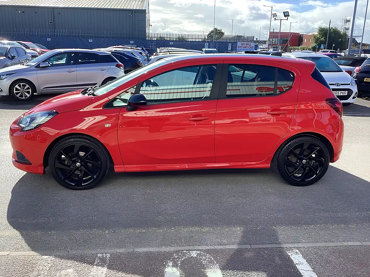 Used 2018 Vauxhall Corsa Sri Vx Line Nav Black Red - Interior and Exterior details 11