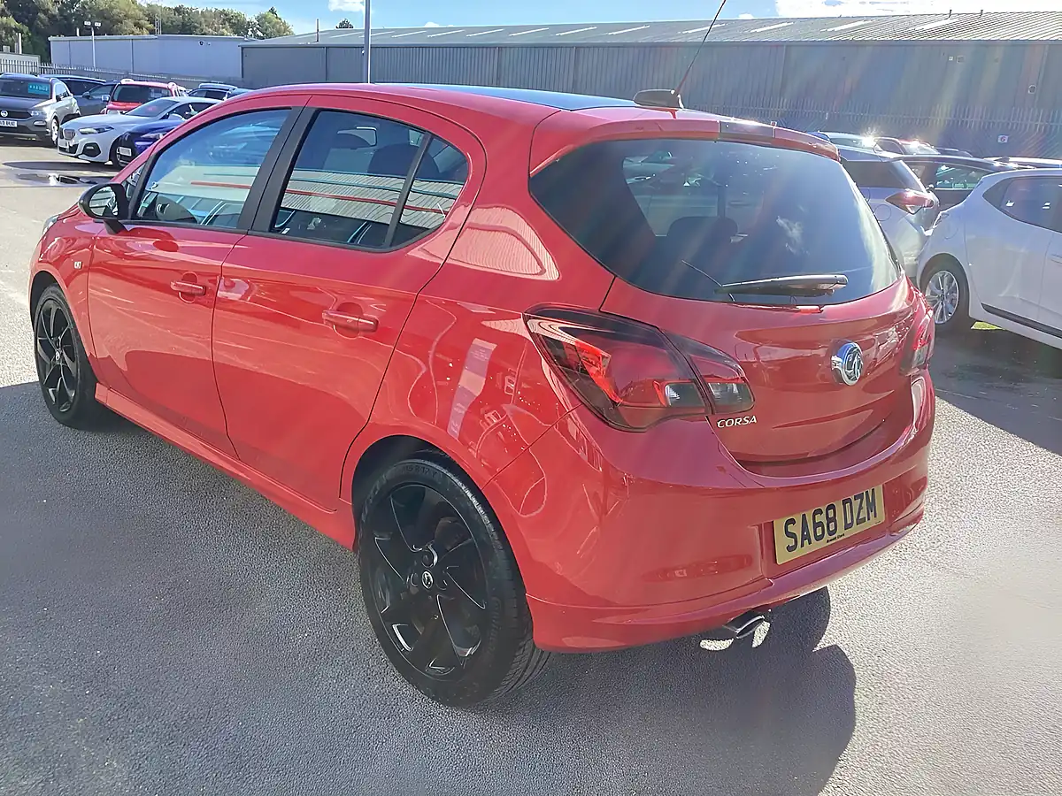 Used 2018 Vauxhall Corsa Sri Vx Line Nav Black Red - Interior and Exterior details 3