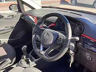 Used 2018 Vauxhall Corsa Sri Vx Line Nav Black Red - Interior and Exterior details 7