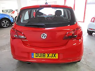 Used 2018 Vauxhall Corsa Sri Vx-Line Red - Interior and Exterior details 12
