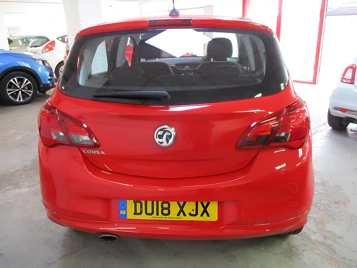 Used 2018 Vauxhall Corsa Sri Vx-Line Red - Interior and Exterior details 12