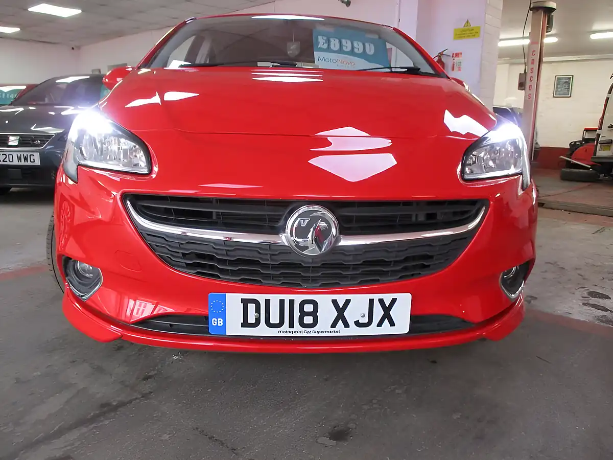 Used 2018 Vauxhall Corsa Sri Vx-Line Red - Interior and Exterior details 14