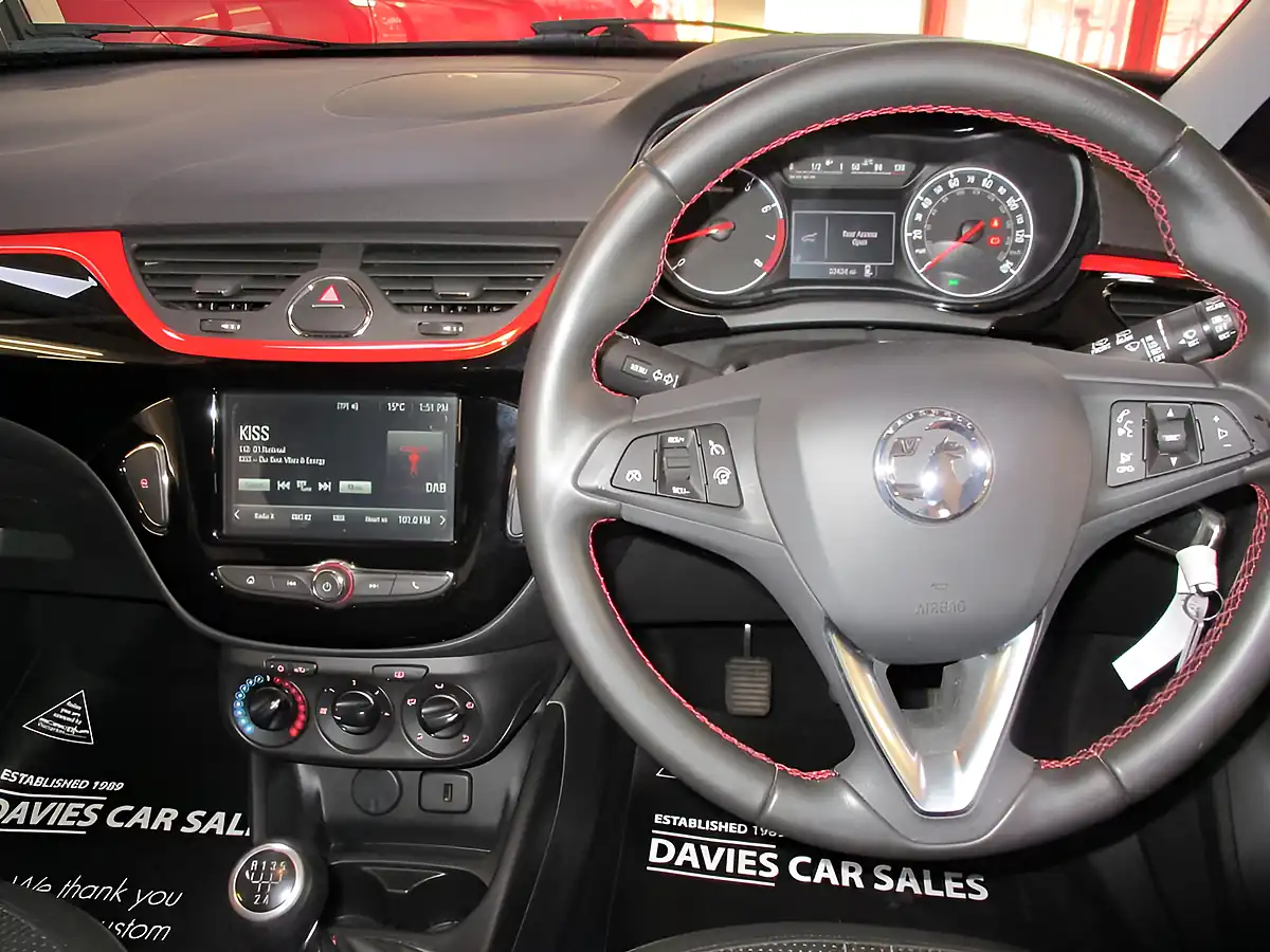 Used 2018 Vauxhall Corsa Sri Vx-Line Red - Interior and Exterior details 4