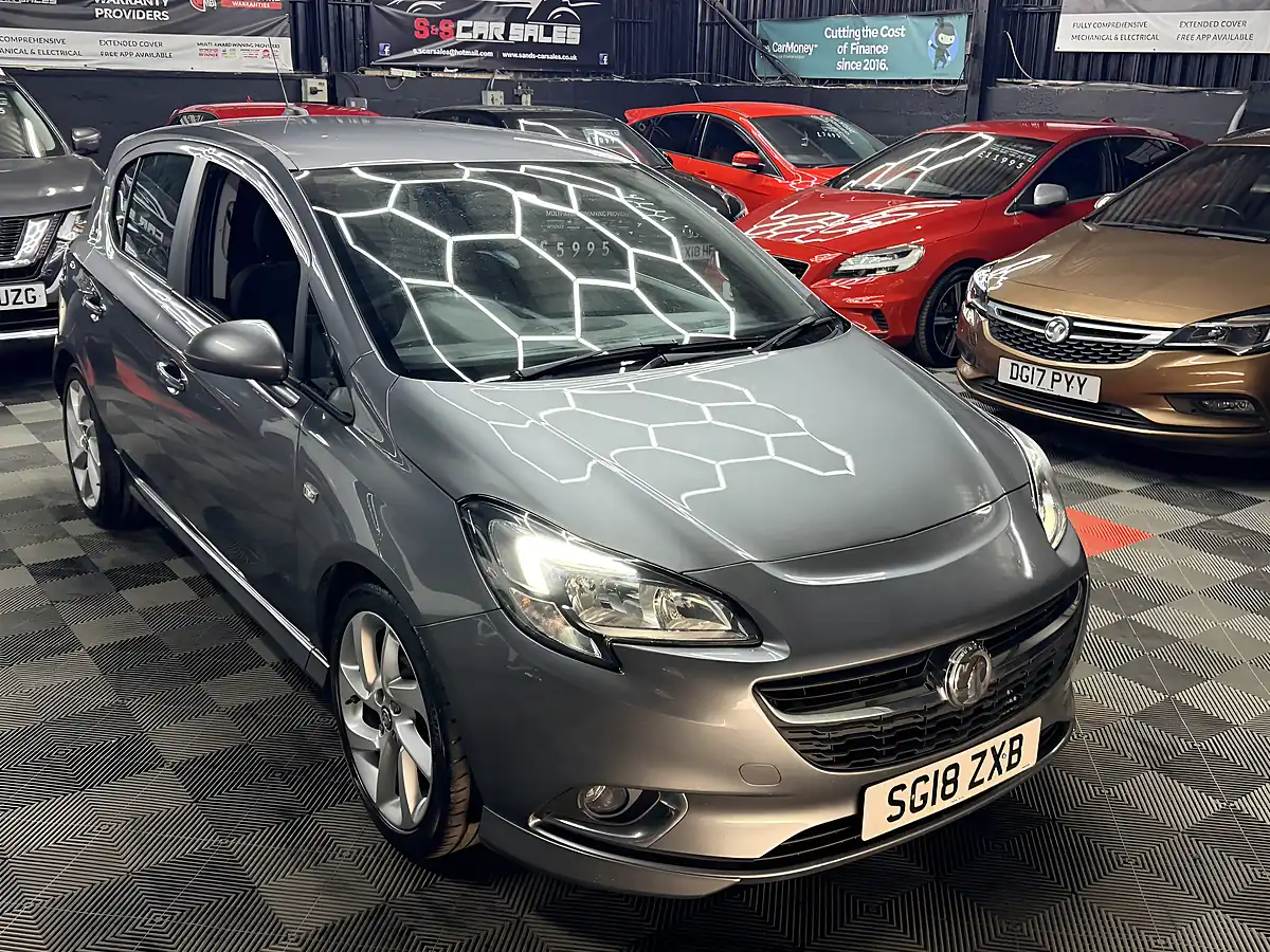 Used 2018 Vauxhall Corsa Sri Vx Line White - Interior and Exterior details 7