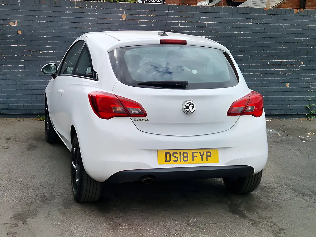 Used 2018 Vauxhall Corsa Sri White - Interior and Exterior details 8