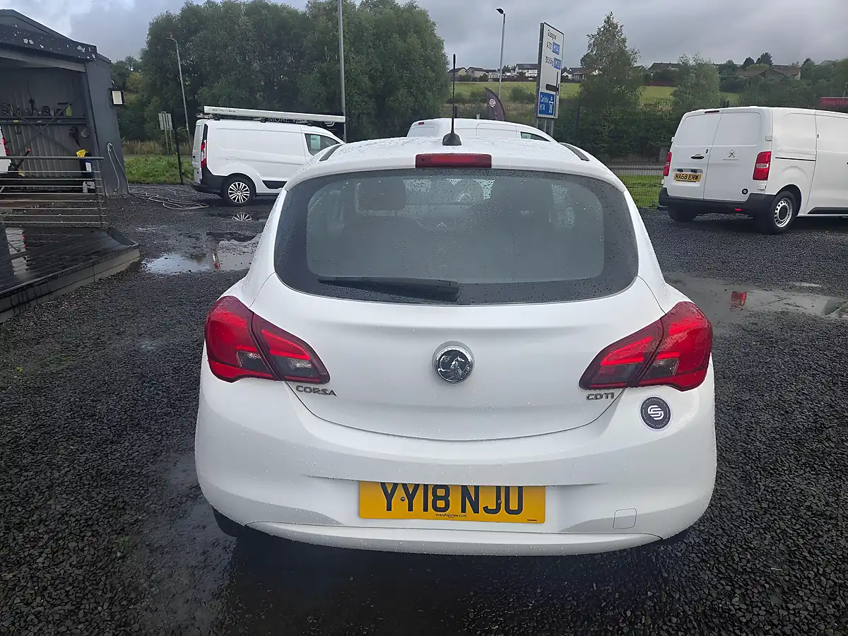 Used 2018 Vauxhall Corsa Van L1 H1 White - Interior and Exterior details 11