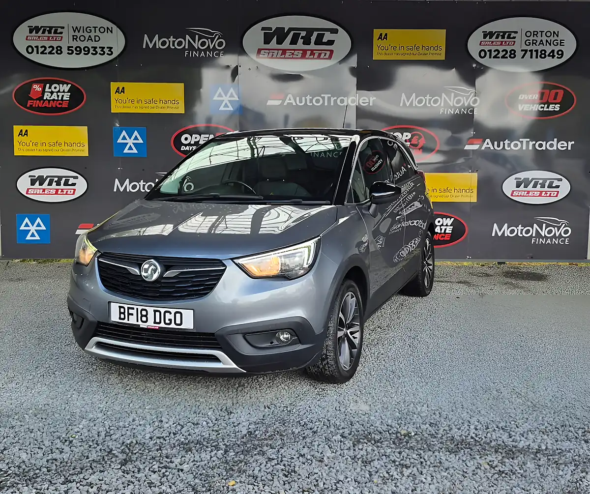 Used 2018 Vauxhall Crossland X Elite Grey - Front View