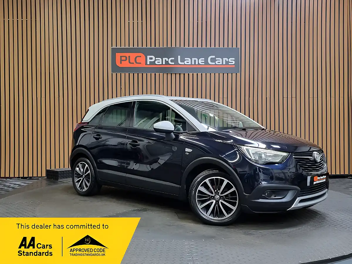 Used 2018 Vauxhall Crossland X Elite Nav Dark Moon Blue Metallic - Front View