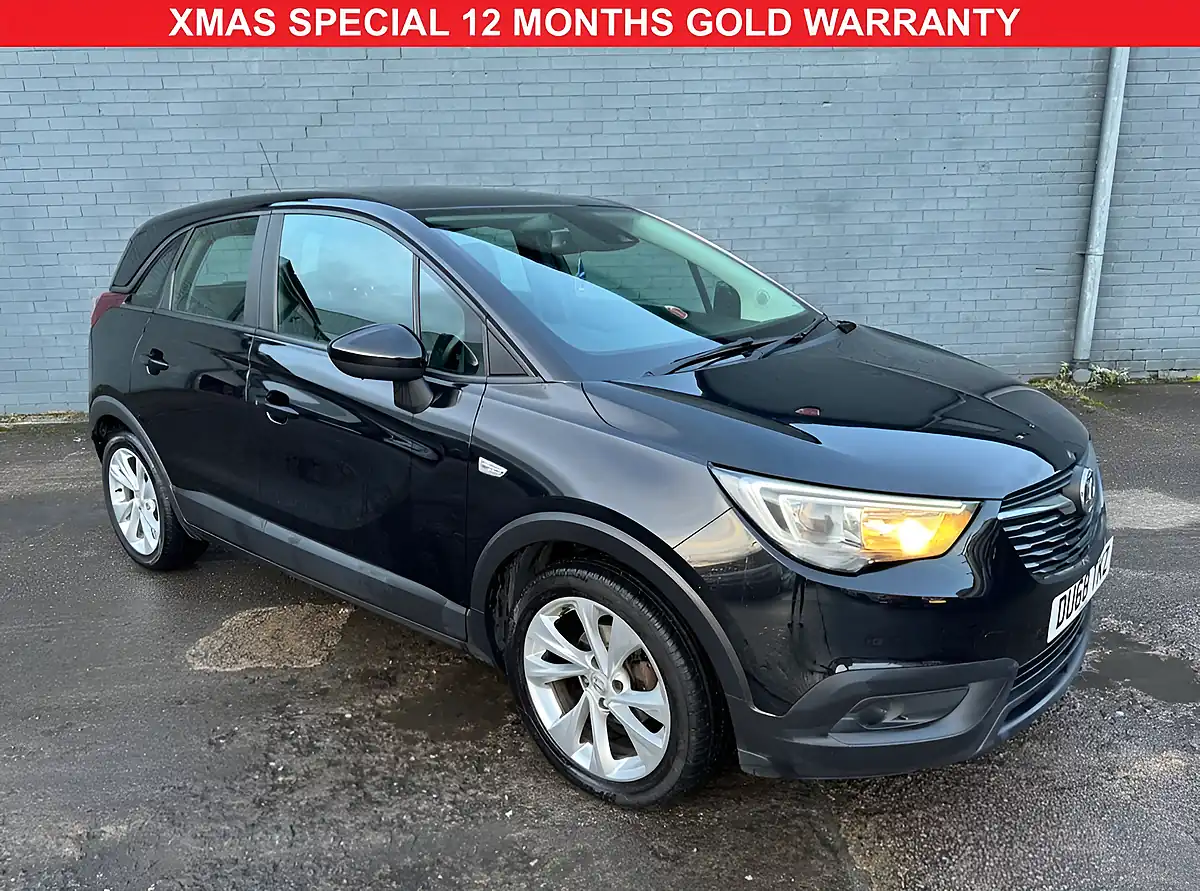 Used 2018 Vauxhall Crossland X Se Black - Front View