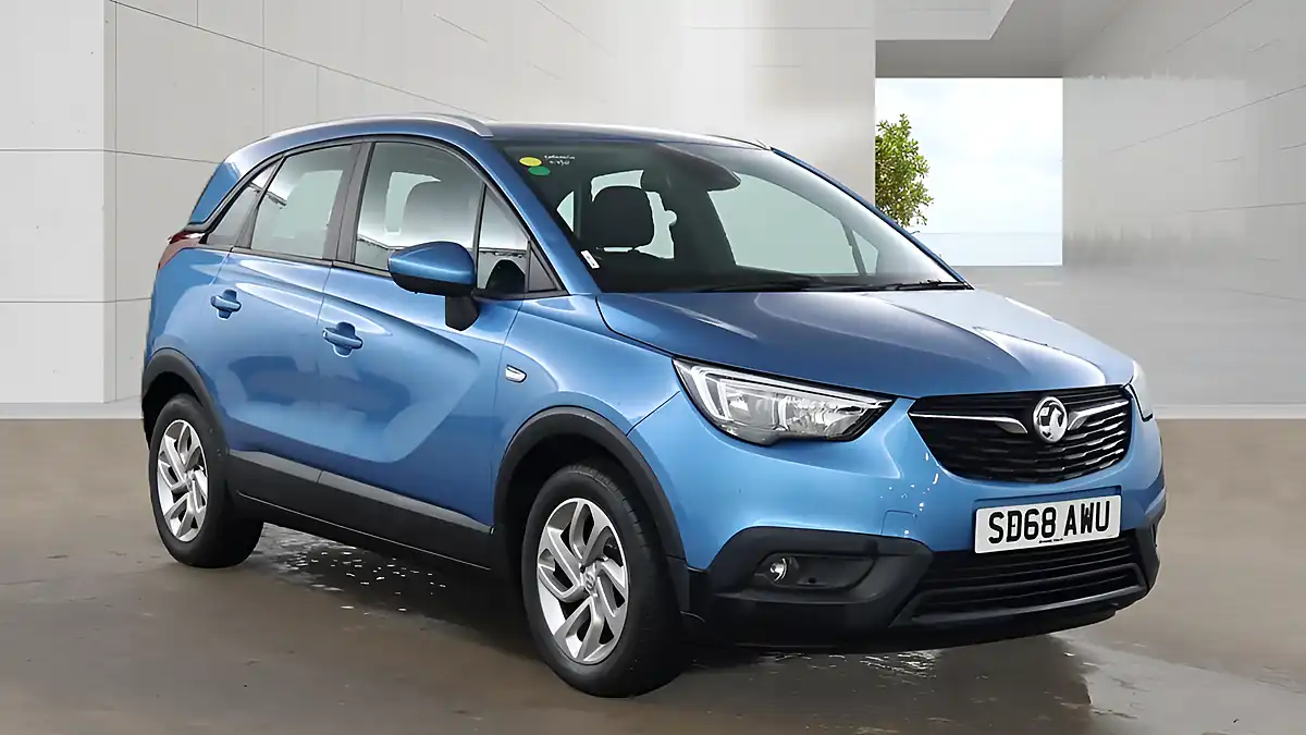 Used 2018 Vauxhall Crossland X Se Blue - Front View