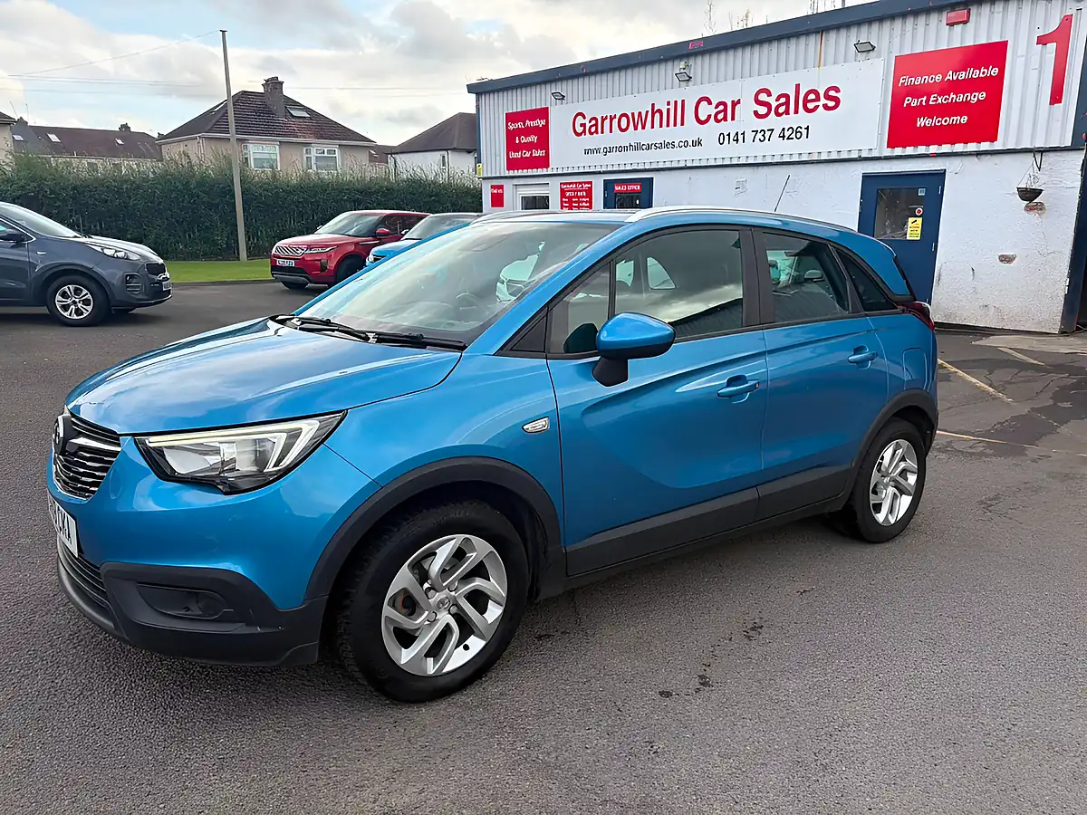 Used 2018 Vauxhall Crossland X Se Blue - Front View