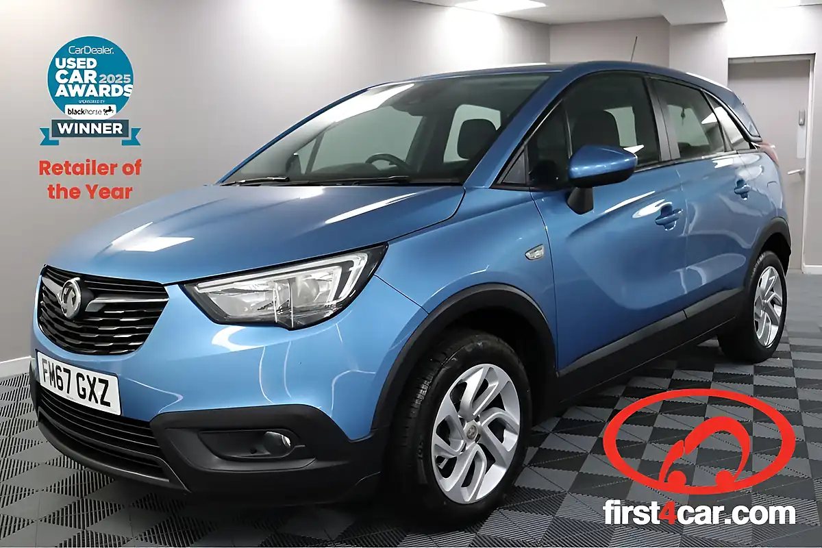 Used 2018 Vauxhall Crossland X Se Nav Blue - Front View