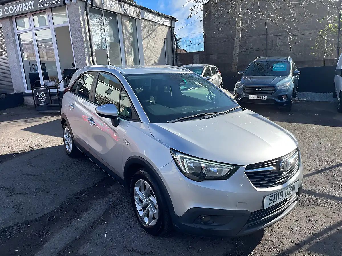 Used 2018 Vauxhall Crossland X Se Silver - Front View