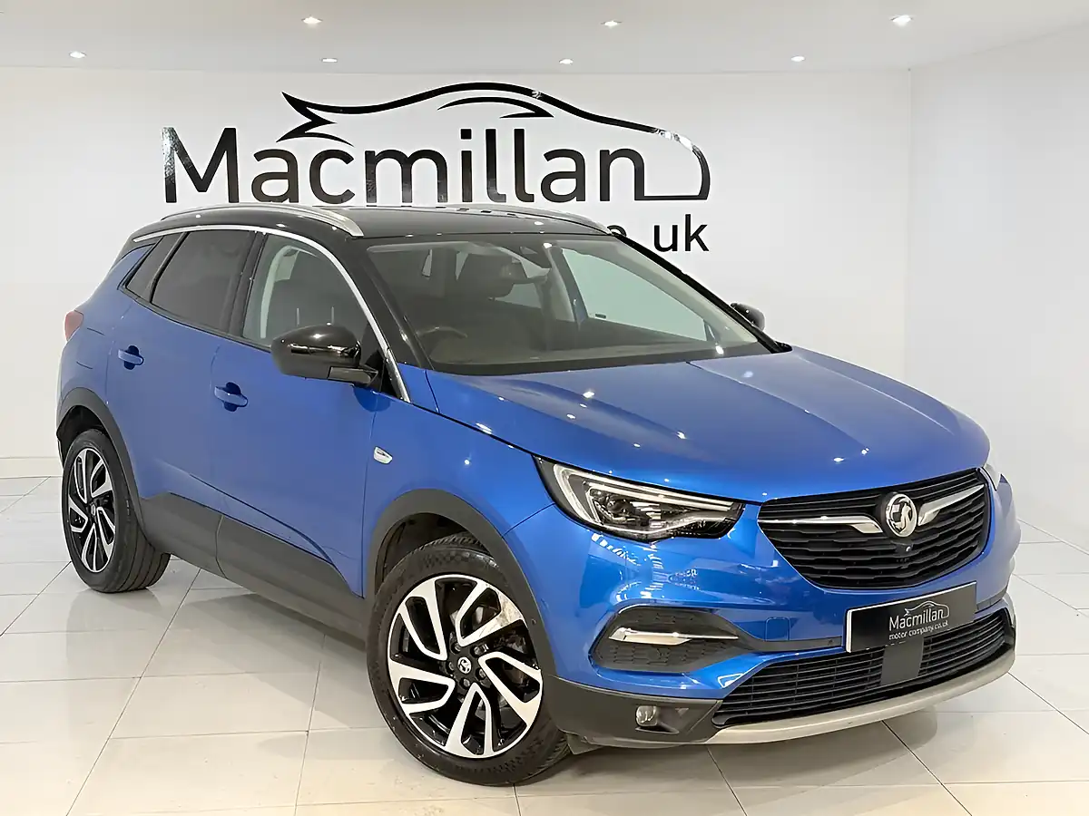 Used 2018 Vauxhall Grandland X Elite Nav Blue - Front View