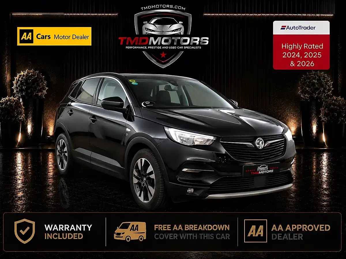 Used 2018 Vauxhall Grandland X Sport Black - Front View