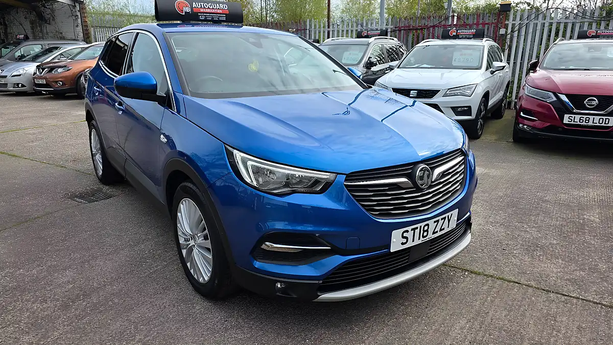 Used 2018 Vauxhall Grandland X Sport Nav Blue - Interior and Exterior details 2