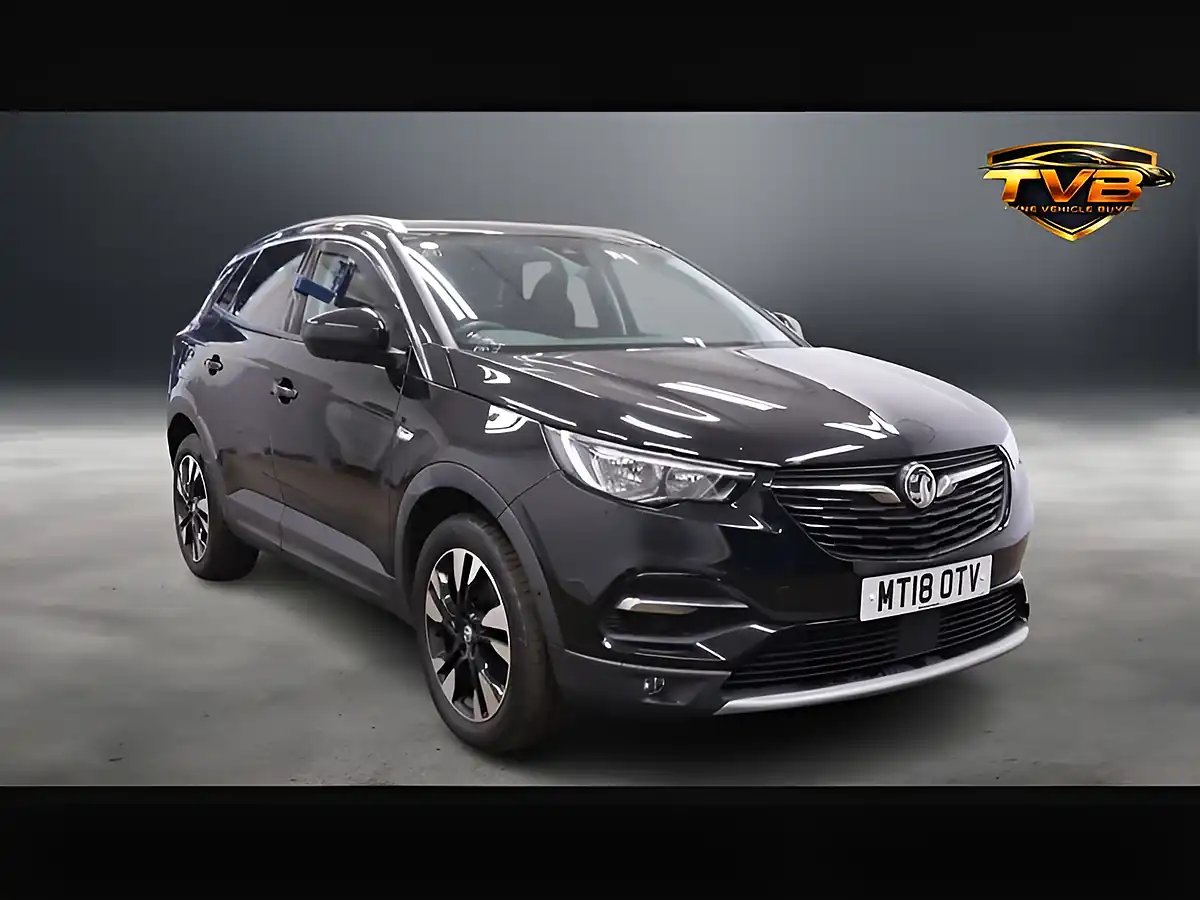 Used 2018 Vauxhall Grandland X Sport Nav Diamond Black - Front View