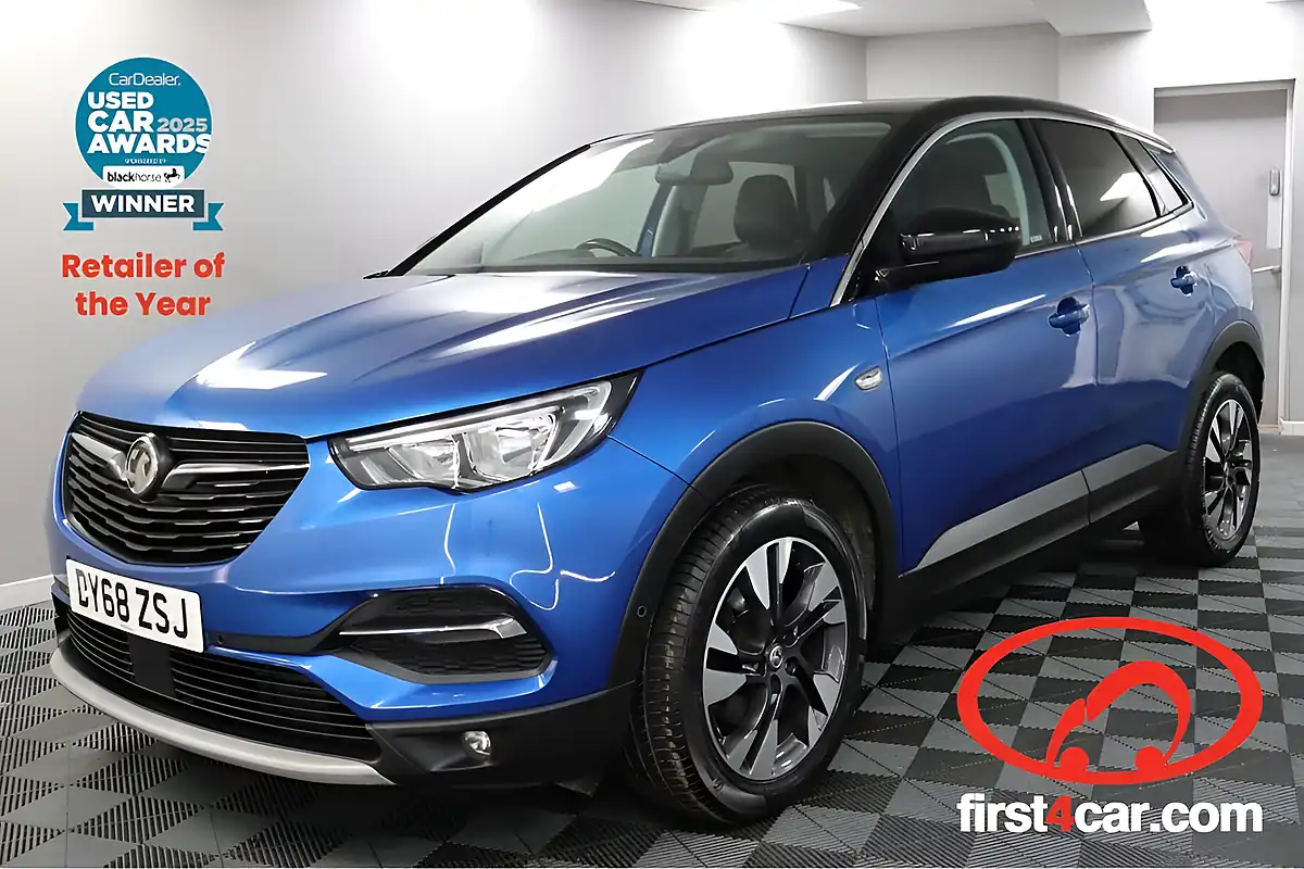 Used 2018 Vauxhall Grandland X Sport Nav S/S Blue - Front View